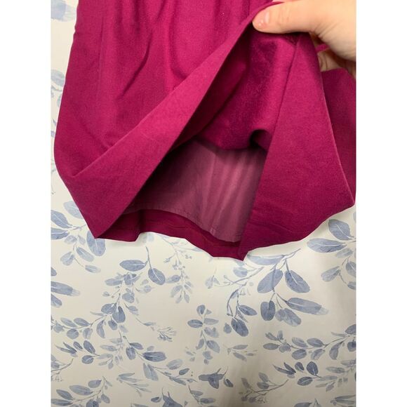 J. Crew Paper-bag Waist Wool Skirt Size 8 - Picture 6 of 7